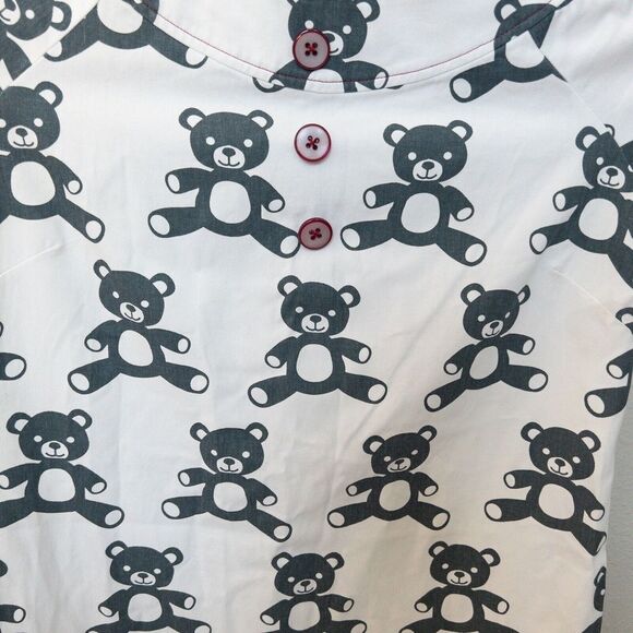 Beebop & Wally New‎ York Teddy Bear Dress Size Medium Made In USA - Picture 2 of 10